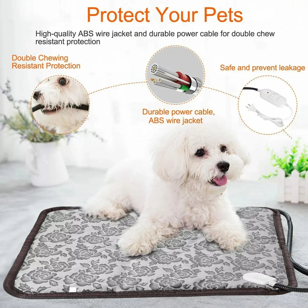 Outdoor Cat House-  Waterproof Electric Warmer for Dogs & Cats,