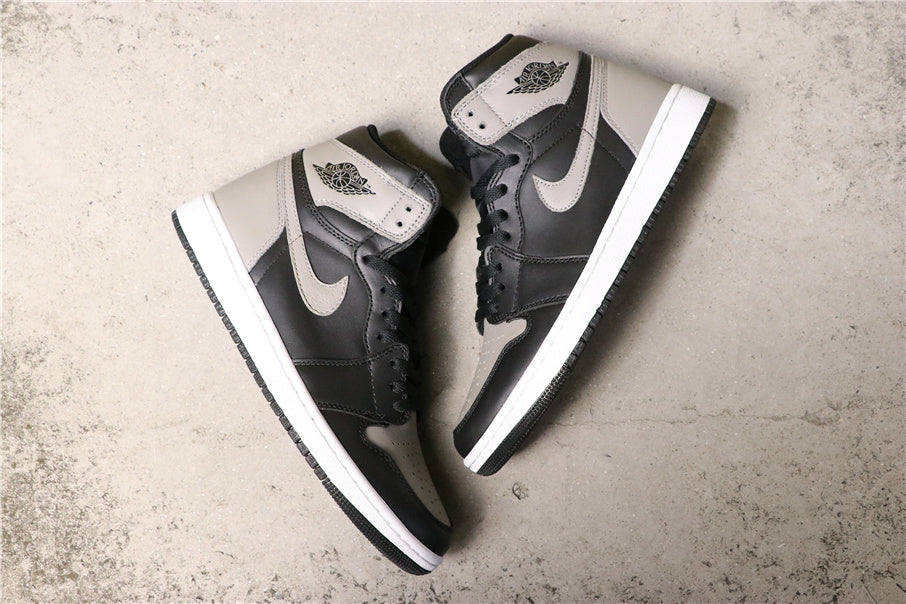 Air Jordan 1 High Shadow Black Grey White 555088-013
