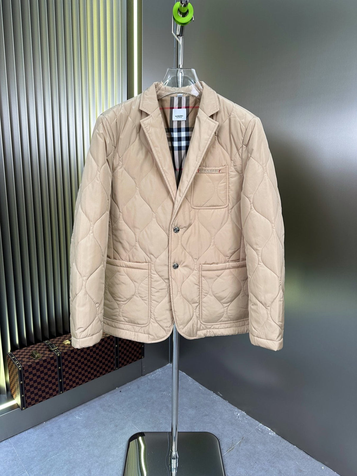 Burberry Quilted Blazer-Style Jacket