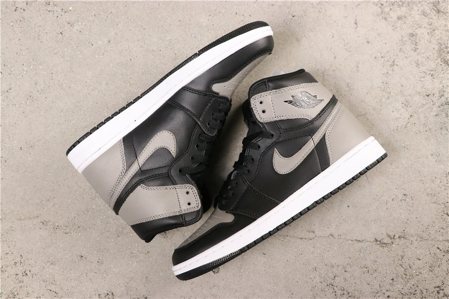 Air Jordan 1 High Shadow Black Grey White 555088-013