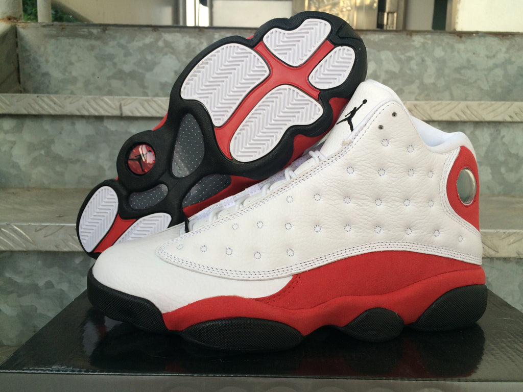 Air Jordan 13 Sneakers White Red Black