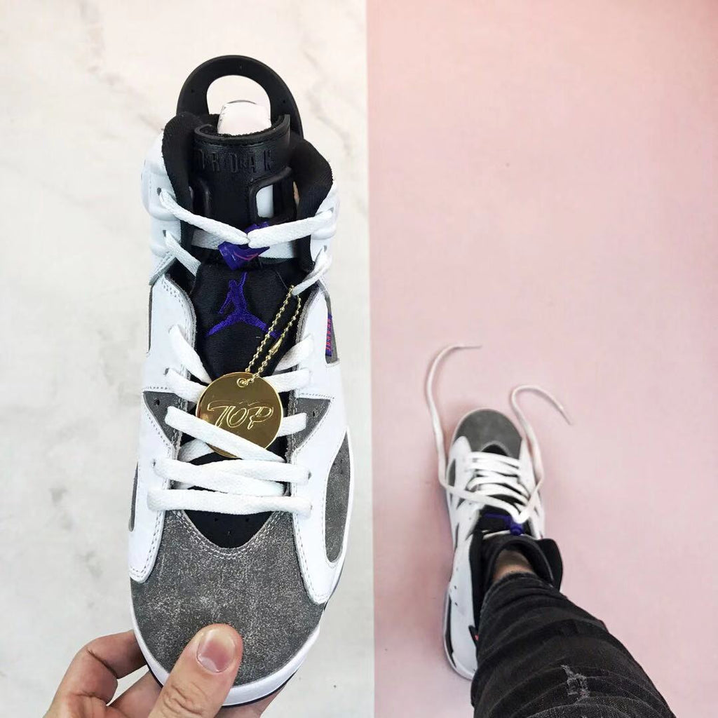 Jordan Air Jordan 6 Flint High-Top Sneakers
