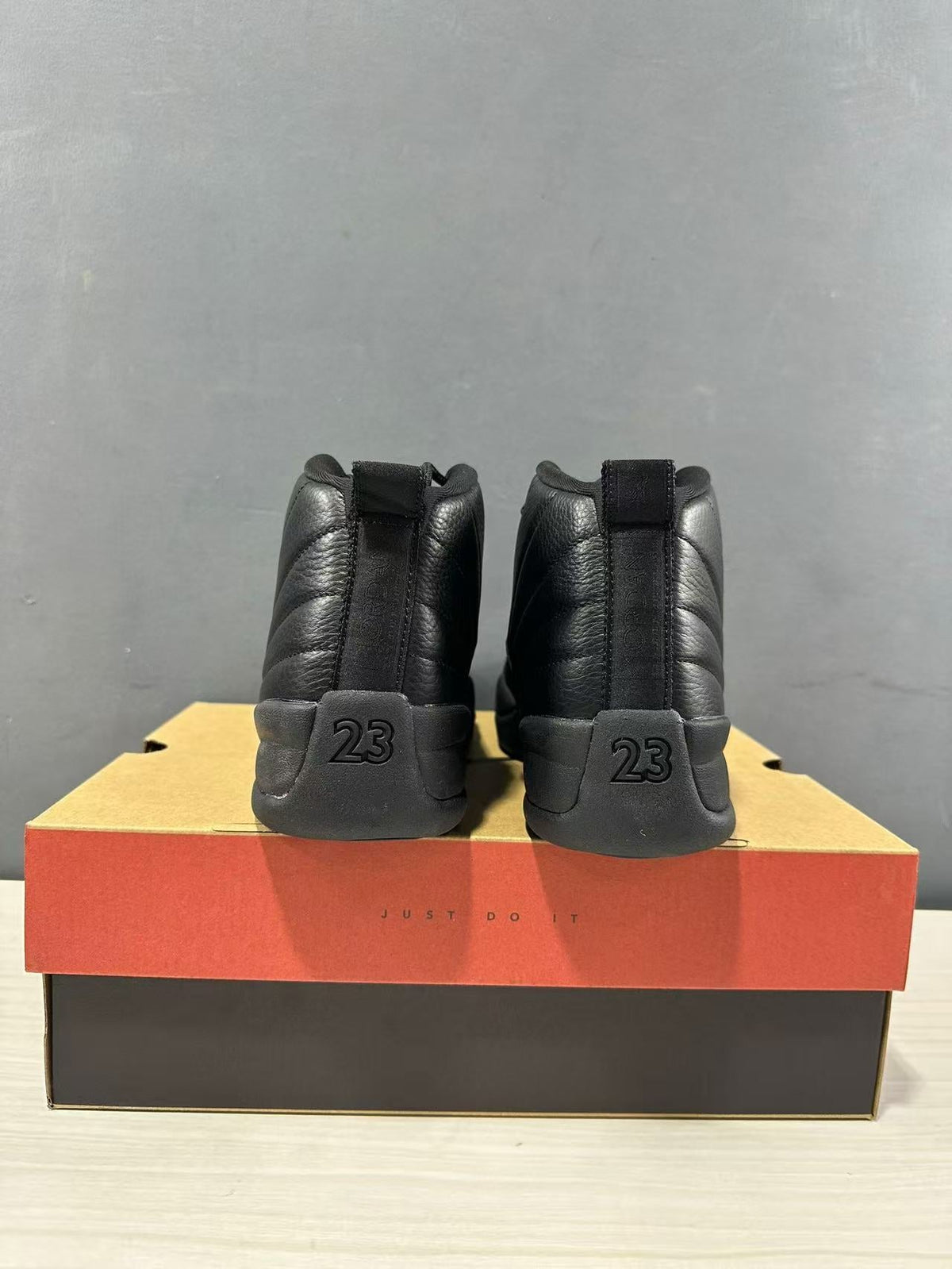 Jordan Air Jordan 12 High-Top Sneakers Black