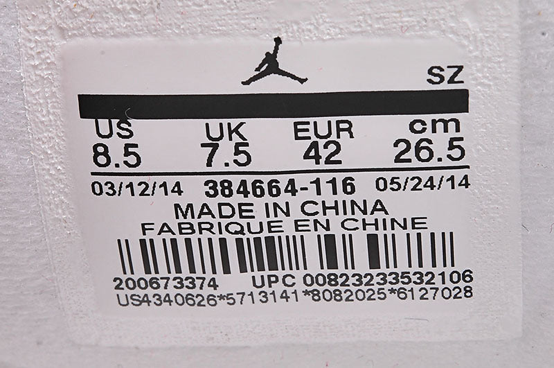 Air Jordan 6 Retro High Sneakers White and Red
