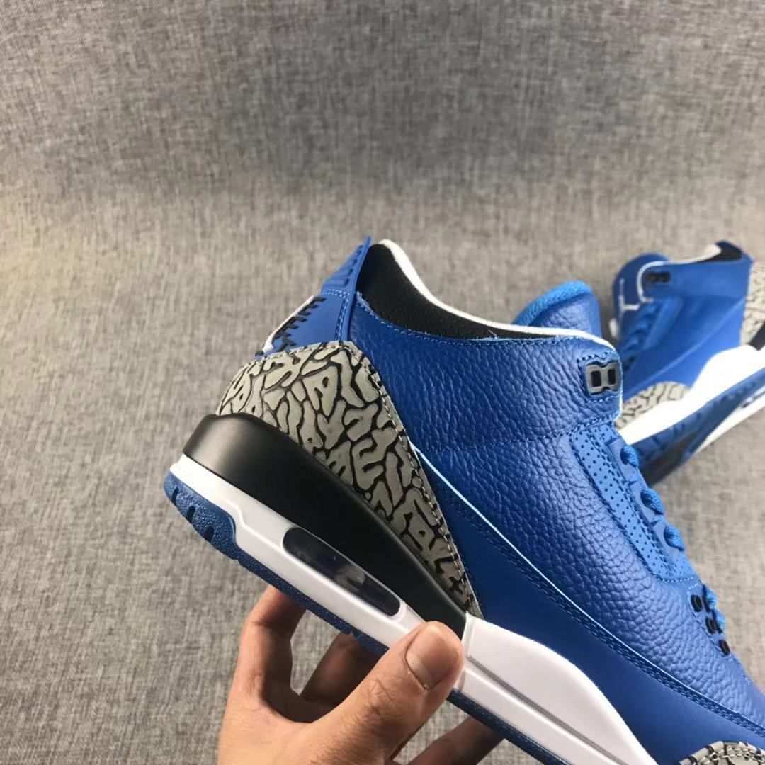 Jordan Air Jordan 3 Blue Elephant Print Sneakers