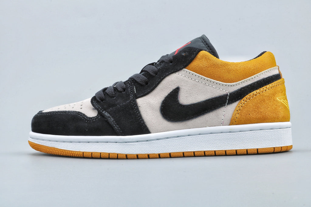 Jordan 1 Low Yellow Toe Sneakers