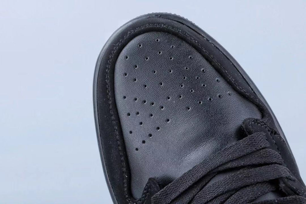 Jordan 1 Low Black and Yellow Sneakers 071