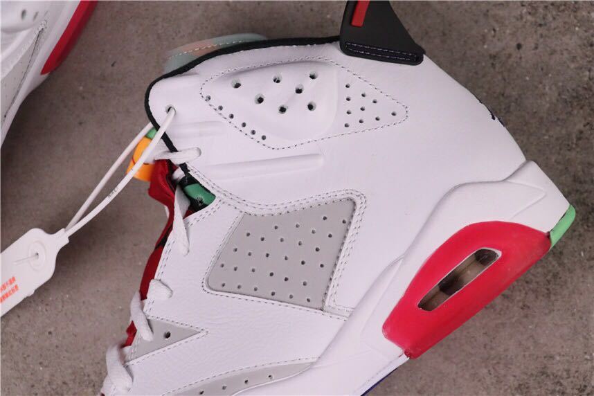 Jordan Air Jordan 6 Hare White Red Sneakers CT8529-062