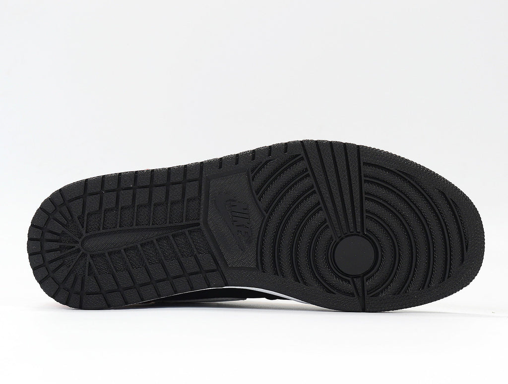 Jordan 1 Low Black Yellow Red Sneakers 852542-087