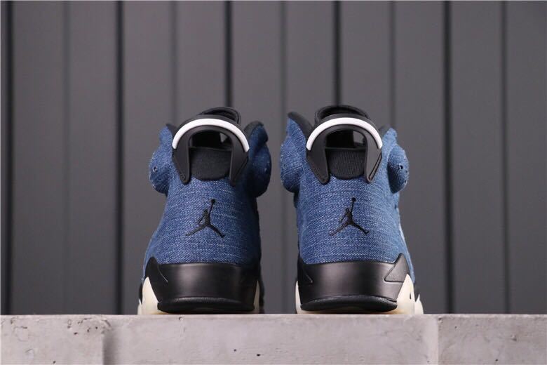 Jordan Air Jordan 6 Washed Denim Sneakers