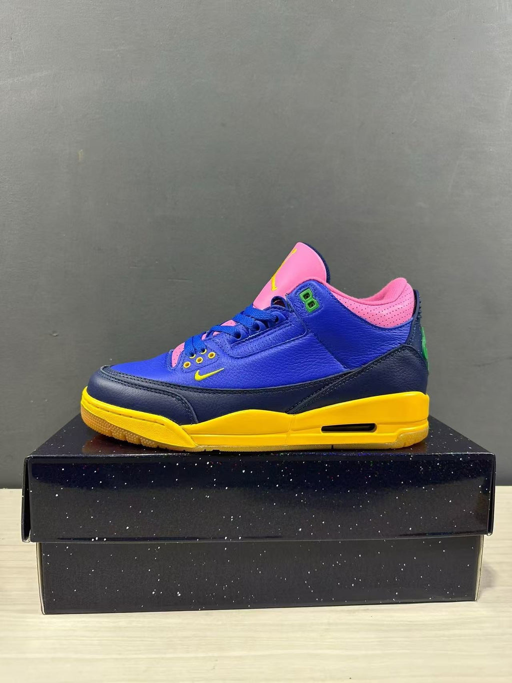 Jordan Air Jordan 3 OG Brasil Blue Pink Yellow IV4871-400