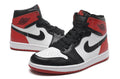 Jordan 1 High Sneakers in Black, White and Red