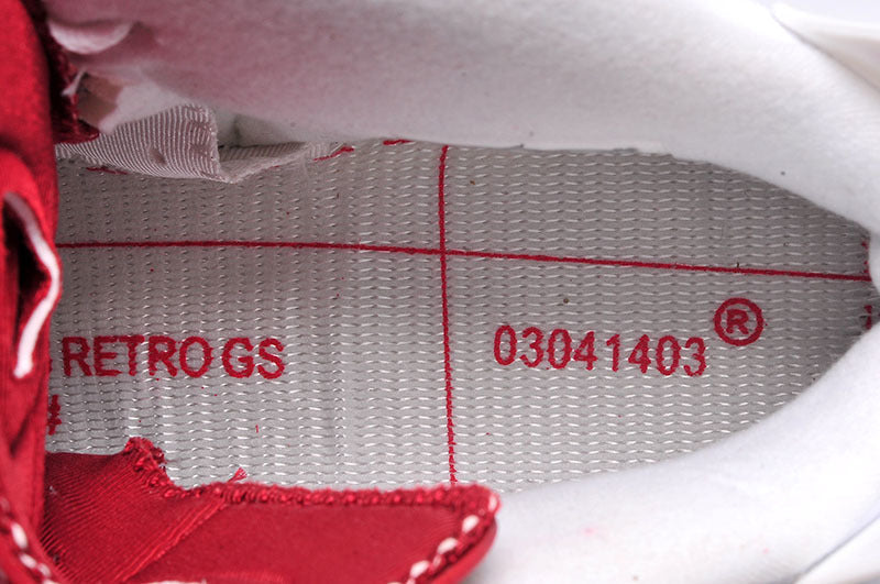 Air Jordan 6 Retro High Sneakers White and Red