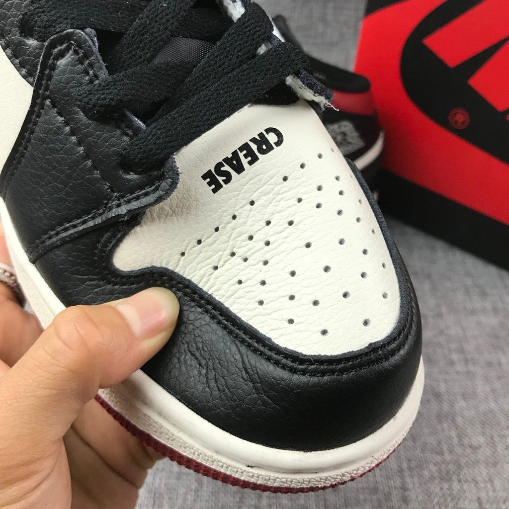 Air Jordan 1 High OG Black White Red Sneakers