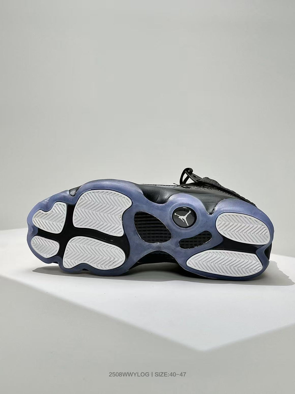 Jordan 6-4 Black High-Top Sneakers